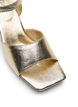 Pumps met een open teen en vierkante neus, Goud, Packshot image number 3