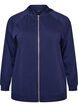 Sweatvest met capuchon en zakken, Blauw, Packshot image number 0