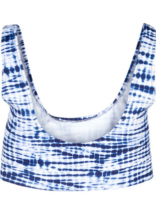 Bikinitop met print en ronde hals, Tie Dye Print, Packshot image number 1