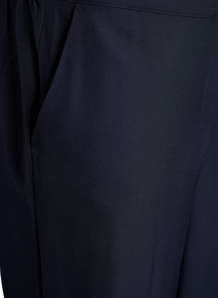 FLASH - Losse broek met zakken, Zwart, Packshot image number 2