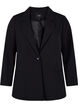 Blazer met een enkele knoopsluiting, Black, Packshot image number 0