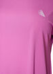 Effen gekleurd trainingsshirt, Paars, Packshot image number 2