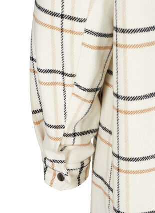Lange geruite jas, Snow White CHECK, Packshot image number 2