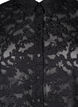 Jacquard overhemd met knopen, Black, Packshot image number 2
