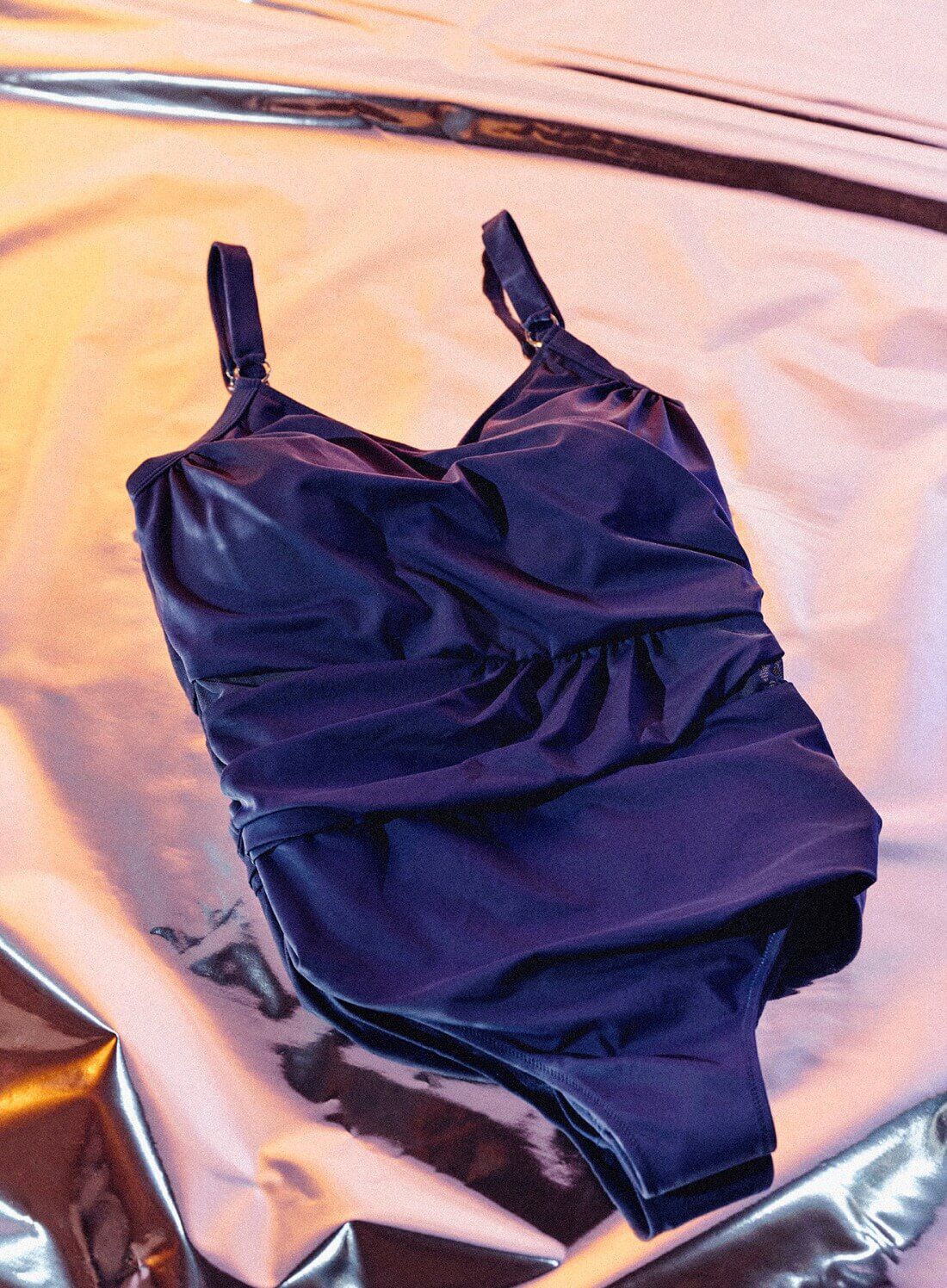 Zizzi Fleurig badpak, , Model