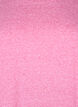 Gemêleerd T-shirt met korte mouwen, Roze, Packshot image number 2