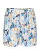 Losse shorts van viscose, Blue Graphic AOP, Packshot image number 0