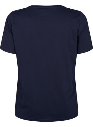 FLASH - T-shirt met motief, Navy Blazer, Packshot image number 1
