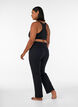 Sportbroek in katoen, Zwart, Model image number 2