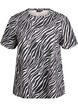 FLASH - Zebra print T-shirt, Zwart, Packshot image number 0