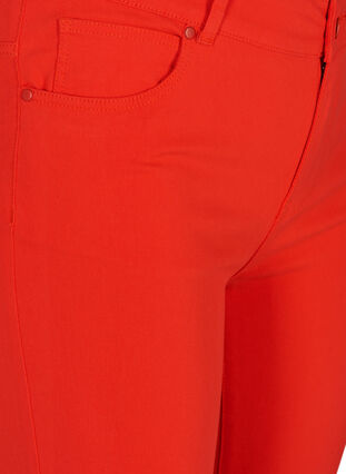 Slim fit broek met zakken, Flame Scarlet, Packshot image number 2