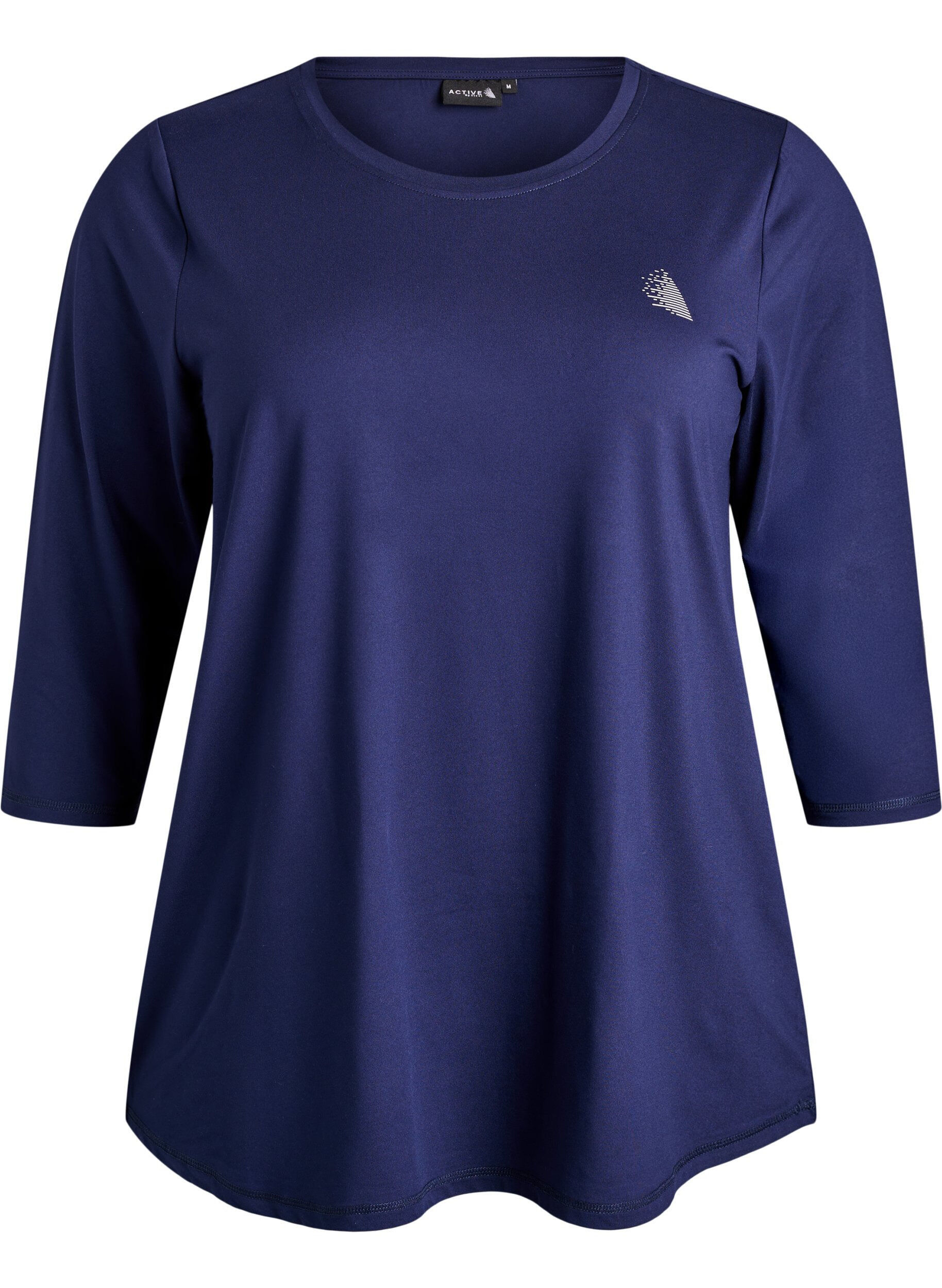 Sporttop met 3/4 mouwen