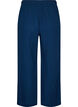 Losse pyjamabroek van katoenen mousseline, Blauw, Packshot image number 1