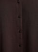 Shirtblouse met V-hals en 3/4 mouwen, Bruin, Packshot image number 2