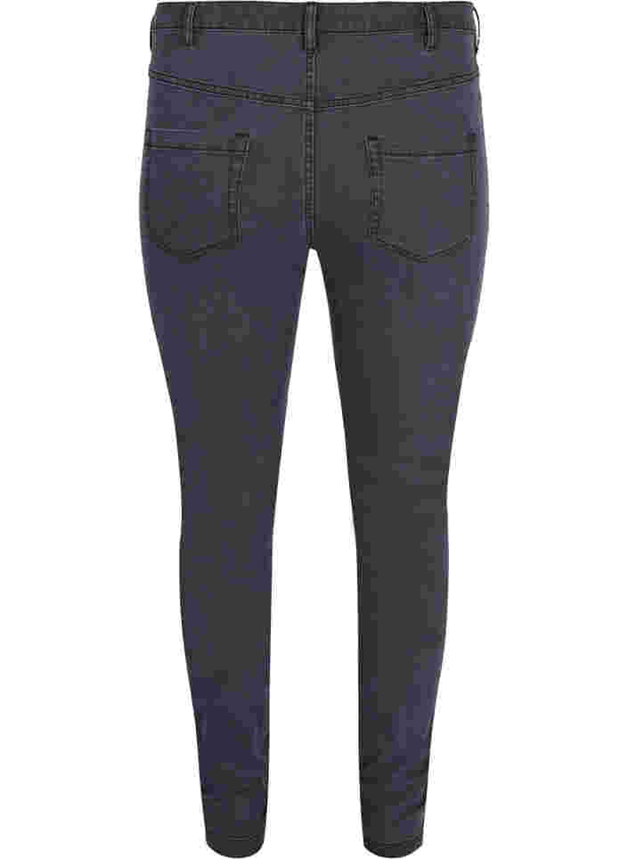 super slim fit Amy jeans met hoge taille, Grey Denim, Packshot image number 1