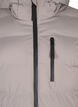 Pufferjas met capuchon en zakken, Beige, Packshot image number 2