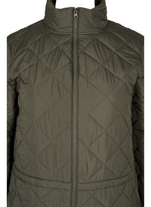 Gewatteerde thermo jumpsuit met verstelbare taille, Forest Night, Packshot image number 2