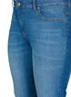 Emily jeans met reguliere taille en slanke pasvorm, Blue denim, Packshot image number 2