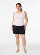 Top met kanten afwerking, Roze, Model image number 1
