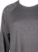 Lange mouwen jurk met parels, Grijs, Packshot image number 2