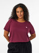 T-shirt met print, Rood, Model image number 0