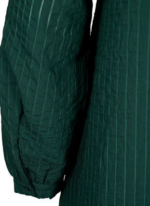 Lange viscose shirt met gestreept patroon, Scarab, Packshot image number 3