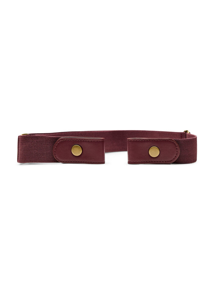 Elastische riem, Rood, Packshot image number 0