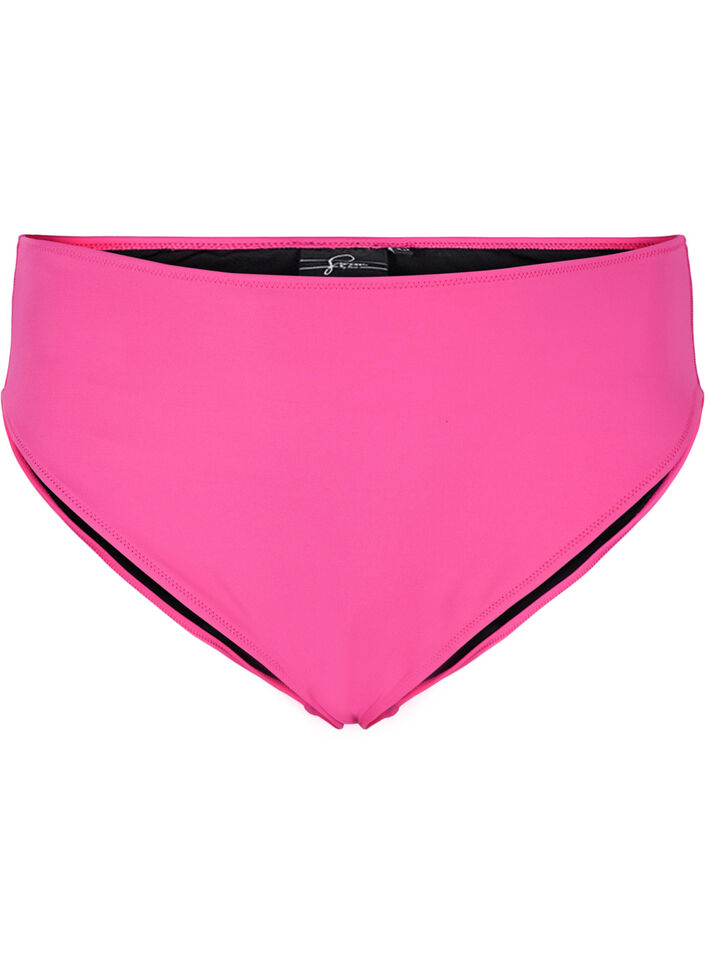 Bikinibroekje met hoge taille, Roze, Packshot image number 0