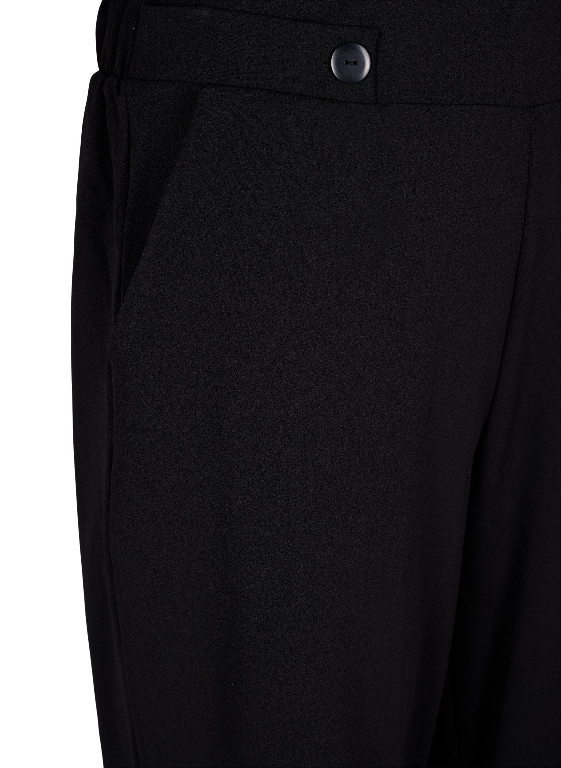 ZizziLosse broek met zakken, Zwart, Packshot image number 2