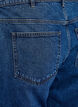 Wide-leg jeans met hoge taille, Blauw, Packshot image number 3