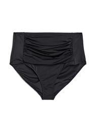 Bikinibroekje met high waist, Zwart