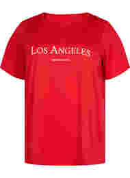 FLASH - T-shirt met motief, High Risk Red