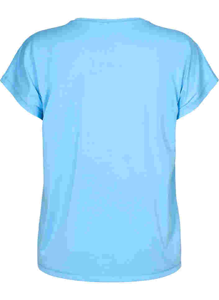 Trainings T-shirt met korte mouwen, Alaskan Blue, Packshot image number 1