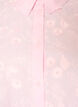 Shirt met bloemenborduursel en wijde mouwen, Roze, Packshot image number 2