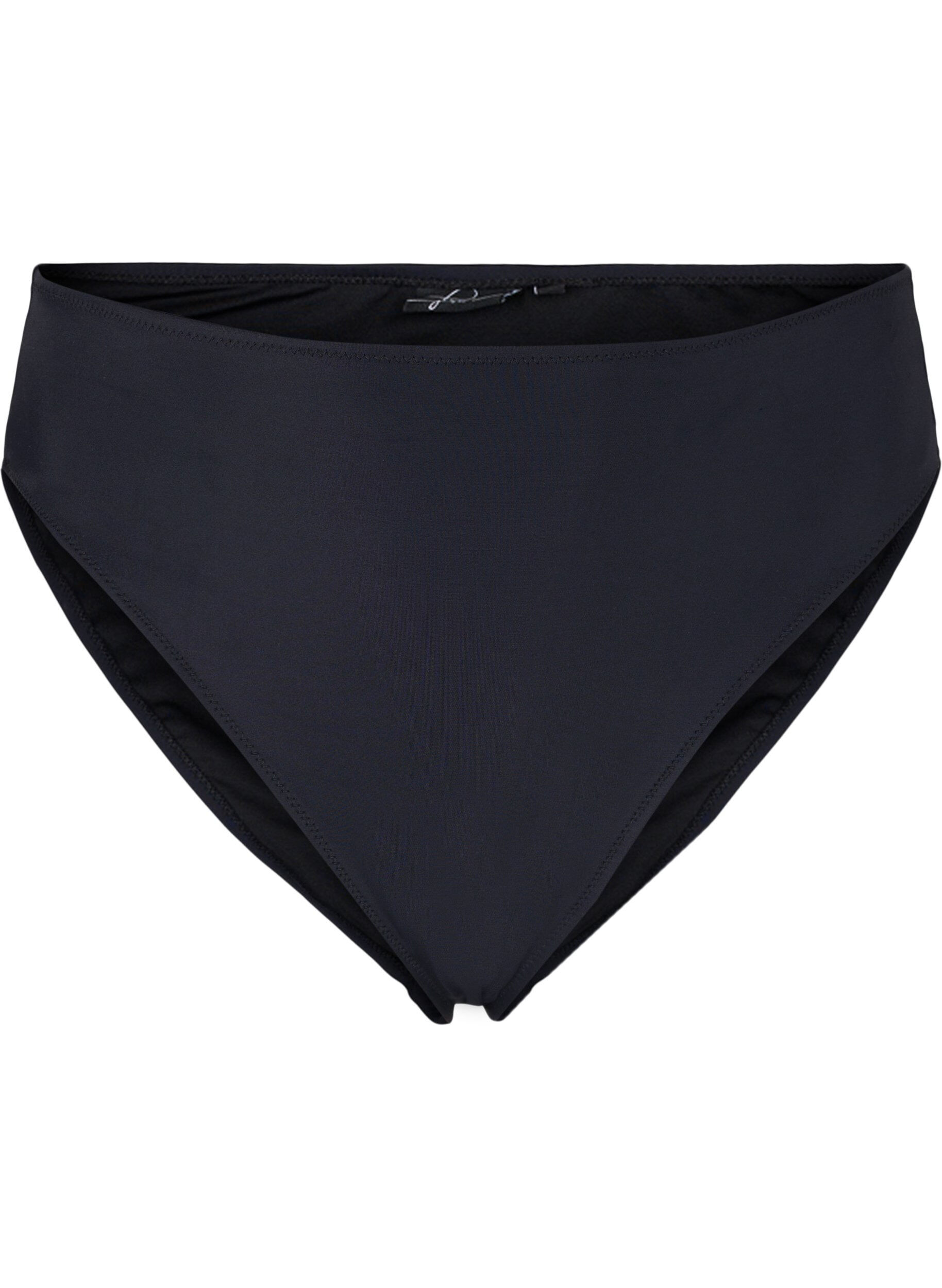 Zizzi Bikinibroekje met hoge taille, Black, Packshot image number 0
