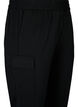 Cargo broek met elastische taille, Black, Packshot image number 2