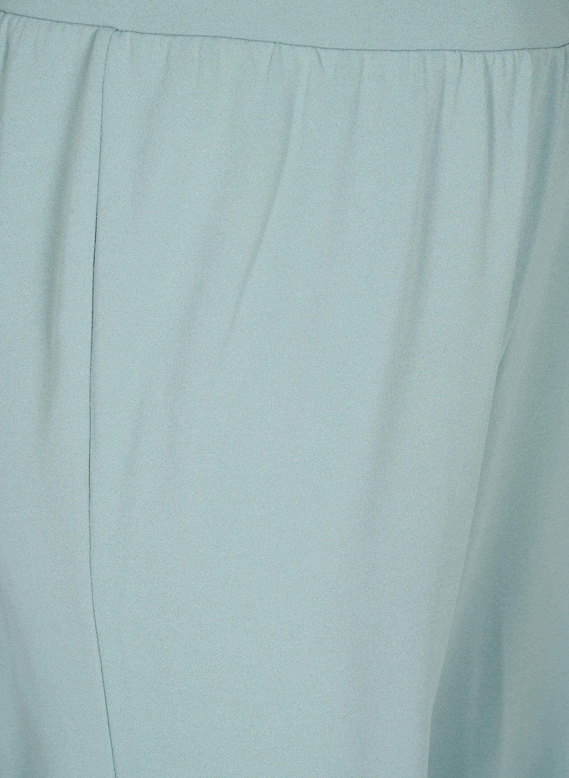 Zizzi Broek met rechte pasvorm, Groen, Packshot image number 2