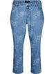 Mille jeans met een bloemenpatroon, Blauw, Packshot image number 0
