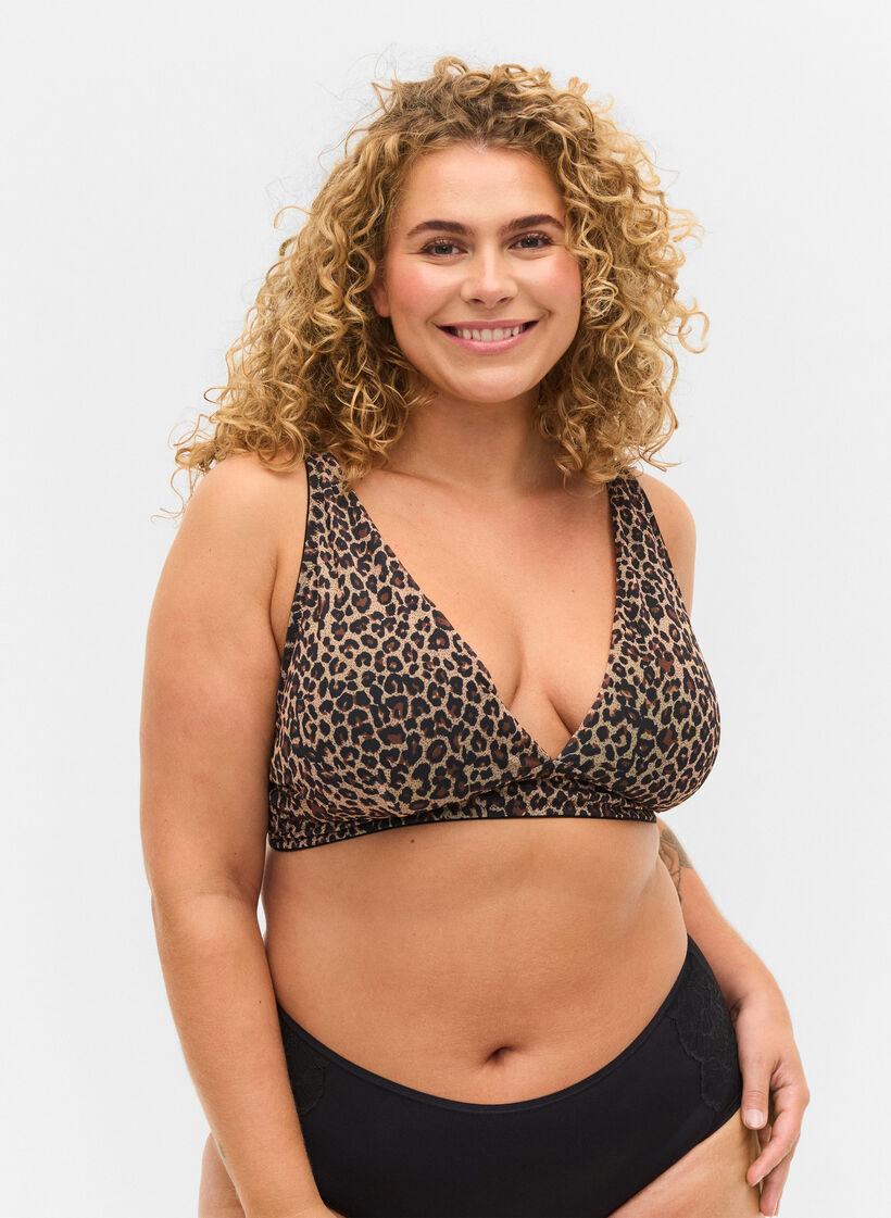 Beha met uitneembare vulling, Black Leo AOP, Model image number 0