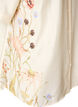 Blouse met ellebooglange mouwen en bloemenaccenten, Beige, Packshot image number 3