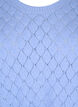 Gebreide blouse met kantpatroon, Cornflower Blue Mel., Packshot image number 2