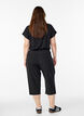 High waist capri trainingbroek, Zwart, Model image number 2