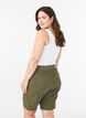 Losse katoenen short met zakken, Groen, Model image number 2