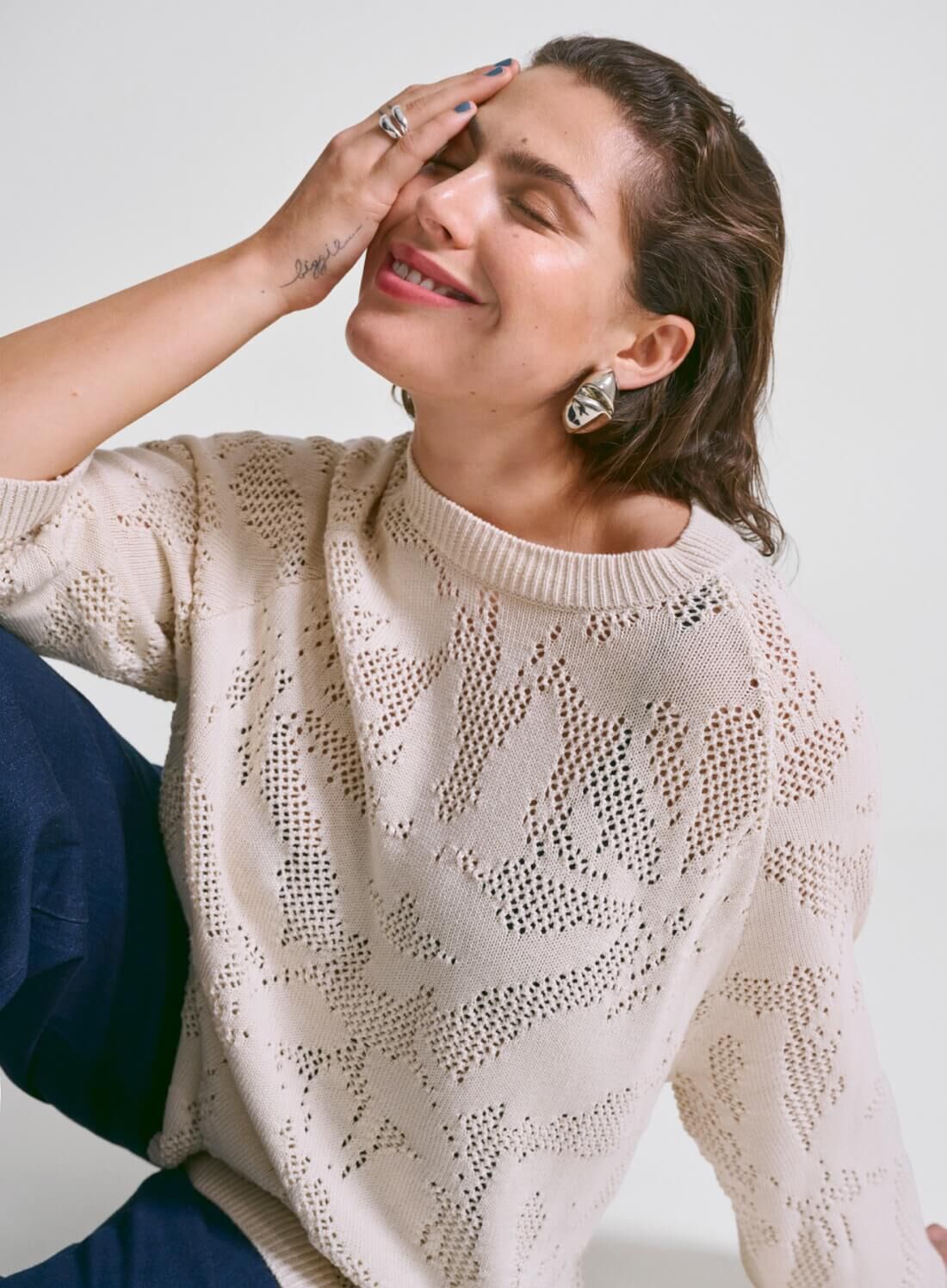 Zizzi Breisel met grote details, , Model