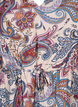 Jurk van viscose met korte mouwen en een paisleyprint, Sand Do. Paisley AOP, Packshot image number 2