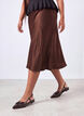 Slingback met strikdetail en lakuitstraling, Bruin, Model image number 0