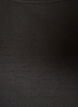 Jersey blouse met gelaagde look en kant, Zwart, Packshot image number 2