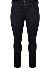 Viona jeans met normale taille, Zwart