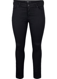 Viona jeans met normale taille, Black