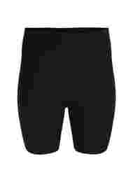 Lichte shapewear shorts met hoge taille, Black